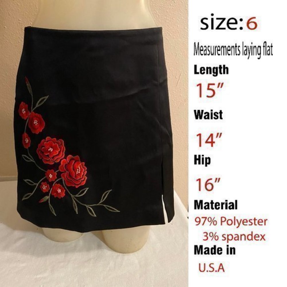 Vintage Laundry by Shelli Segal mini skirt